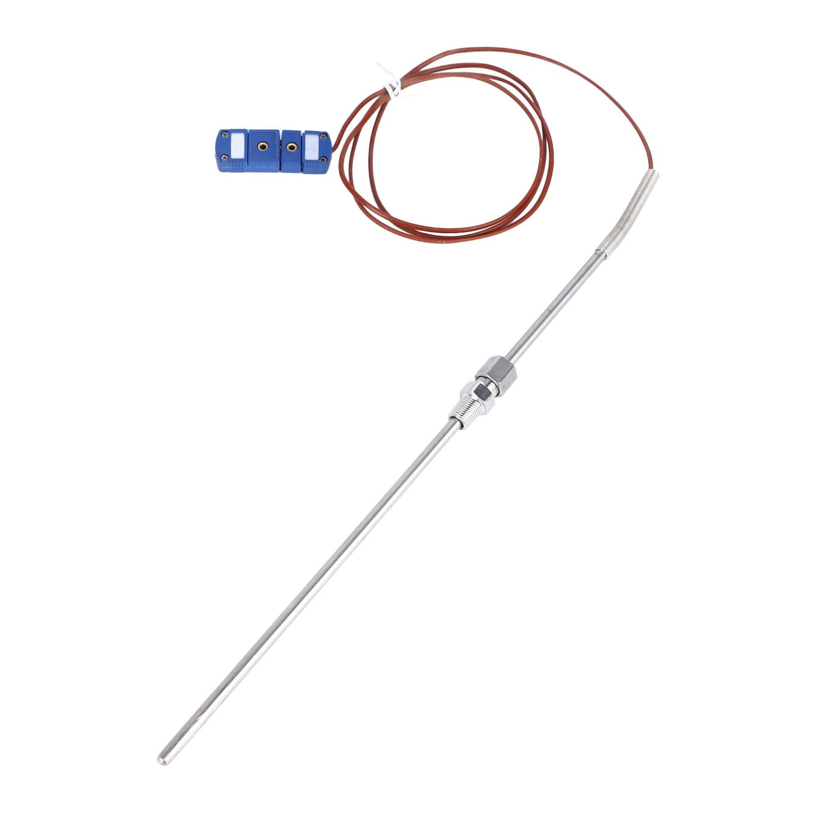 Respicefinem T Type Thermocouple with Mould Replacement for Temperature Range from Minus 200 Degrees Celsius to 350 Degrees Celsius Featuring Temperature Sensor with Butt Plug