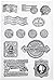 Bo Bunny Postale Stamps Multi