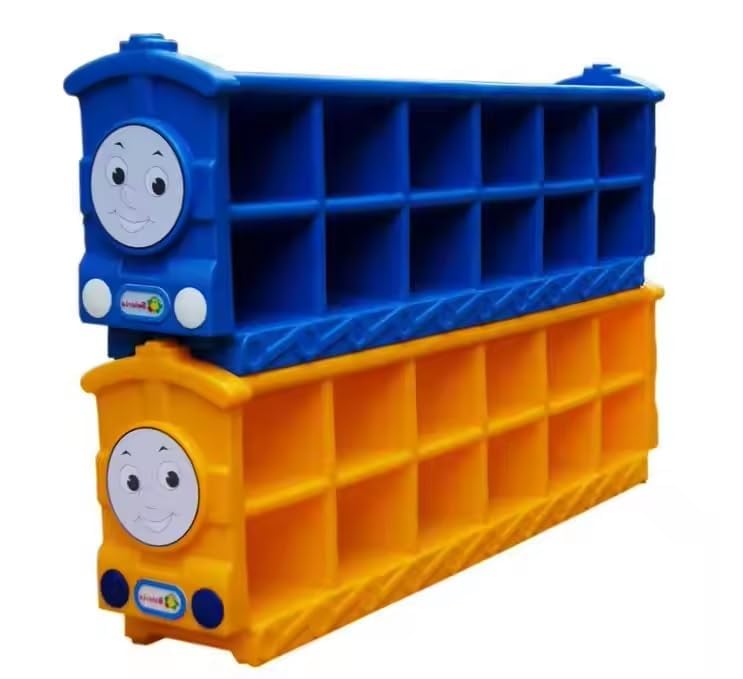 Little Fingers Intra Kids Plastic Shoe Rack (Colour May Vary) -1pc-image-8