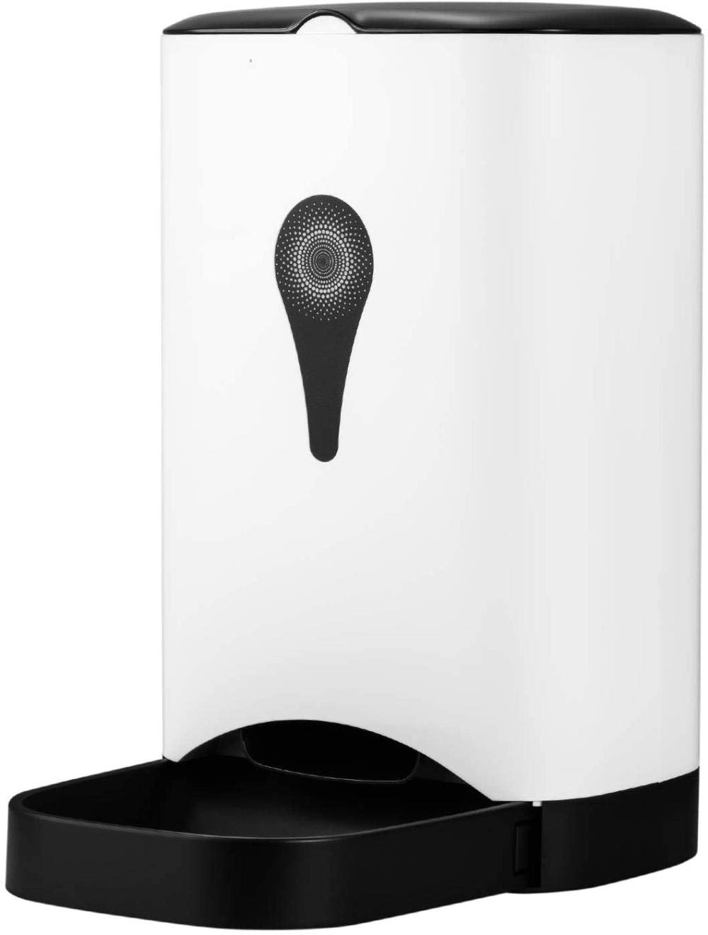 Dispenser di Cibo per Cani 4.5L Auto Smart Pet Feeder con registratore vocale Incorporato Allarmi di distribuzione Timer programmabile e Display LCD