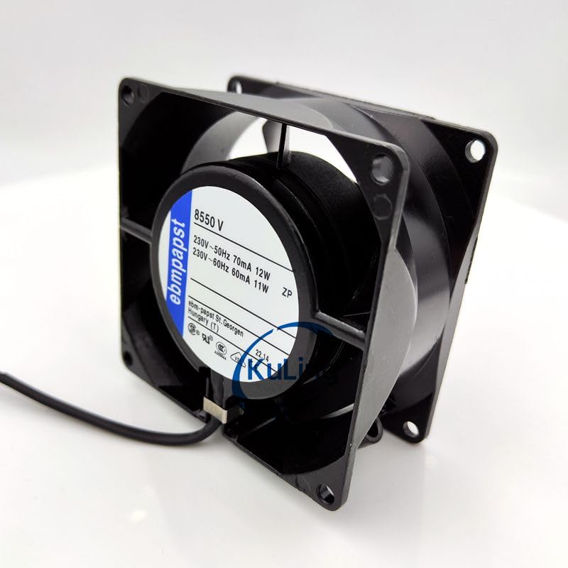 1pcs FULLTECH UF-083823BL H 230V 0.08A13/11W 8038 2-wire AC Fan - View #5
