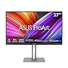 ASUS ProArt Display Monitor profesional 4K HDR de 27 pulgadas (PA279CRV) – IPS, UHD (3840 x 2160), 99% DCI-P3/Adobe RGB, ΔE