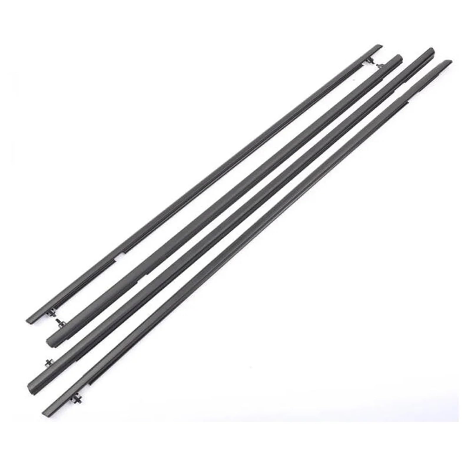 4Pcs Fit for Civic 8th 9th 10th 2006-20112012-2015 2016-2019 Car Weatherstrip Window Moulding Trim Seal Belt(for Civic 06 to 11)
