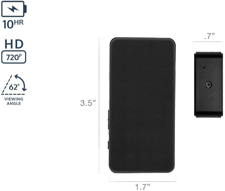 Blасk Frіdау Clеаrаnсе Camscura Wireless Hidden Camera - Top HD Security Surveillance with Text Alerts and Live Streaming (Camscura Micro)