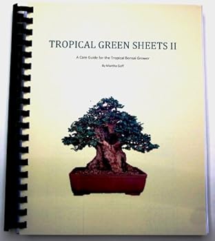 Plastic Comb Tropical Green Sheets II Book