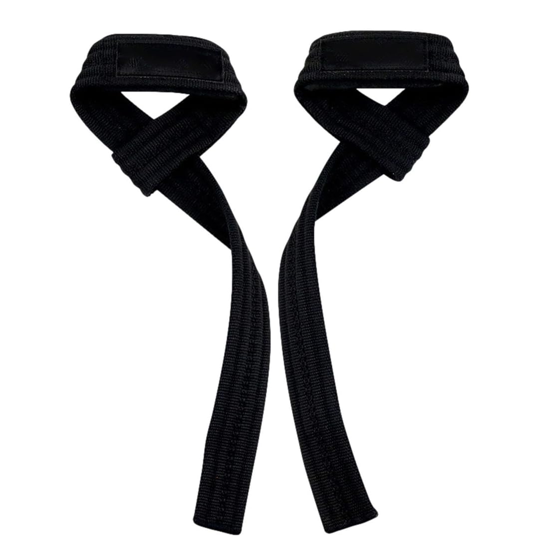 lifting straps, weightlifting strap, deadlift strap, gym wrist straps, fitness grip strap, workout accessories, powerlifting gear, wrist wraps gym, straps for gym- (1 Pair), Black-image-5