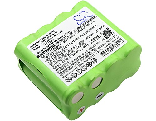 JIAJIESHI Battery 2000 mAh / 19.20 Wh, Replacement Battery for Ritron Patriot RTX150, Patriot RTX450, RTX150, RTX450 BNH-BPX8N-HC