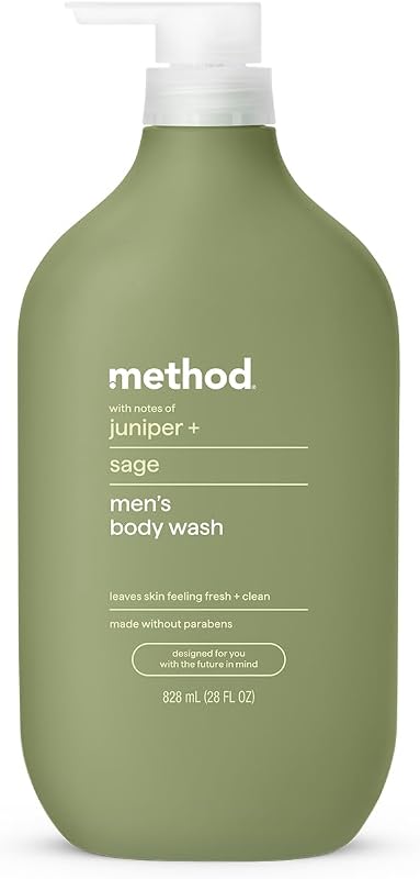 Sabonete líquido corporal masculino Method Juniper + Sage, 840 mL