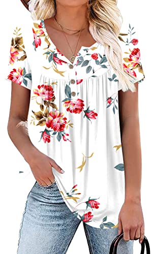 Robe Doux POPYOUNG Femme Fluide Légère et Respirante pour l'Été