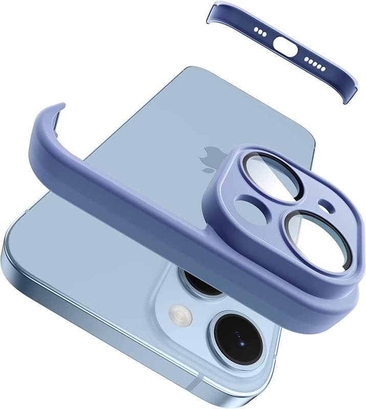 CellRyte Frameless Fit for iPhone 14 Bumper Case with Camera Lens