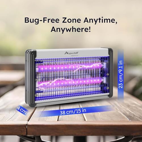 Image of Mosquito Killer Lamp Electric Mosquito Jali Mosquito Zapper Insect Fly Killer Machine for Fly Catcher for Home, Hotels & Offices Insect Control for Easy use Home MR-08