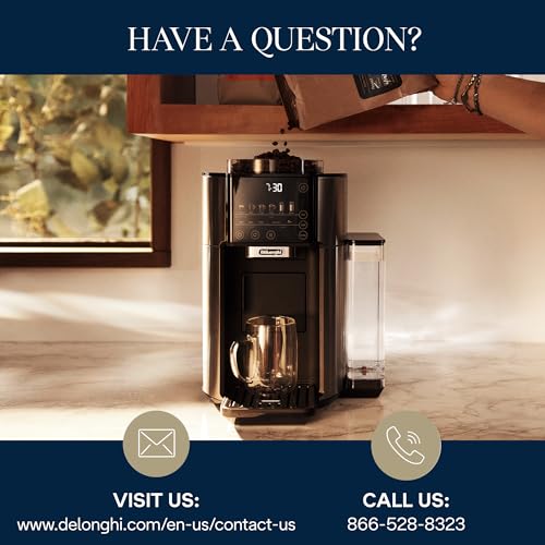 De'Longhi CAM51035M Truebrew Drip Coffee Maker, Built In Grinder, Single Serve, 8 Oz To 24 Oz With 40 Oz Carafe thumb #3