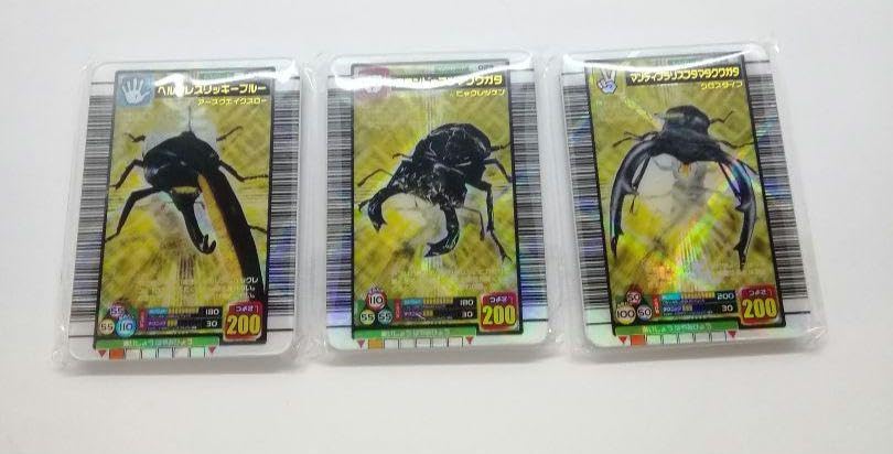 昆虫王者ムシキングミニチュアカードアクリル2 全10 種+シークレット1種 📌甲虫王者ムシキング ミニチュアカードアクリル2 📌Mushiking