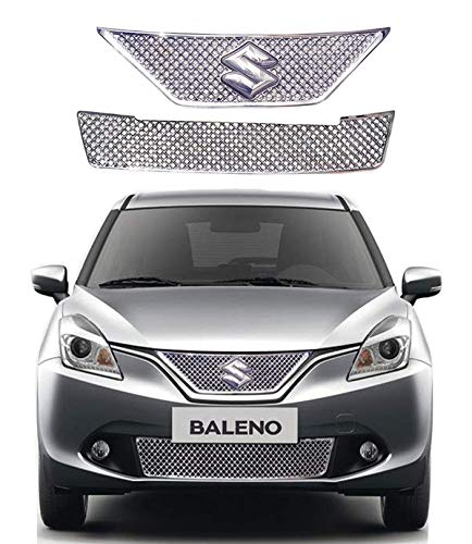 Bentley Type Front Chrome Grill for Baleno Type 1(2015-2018)