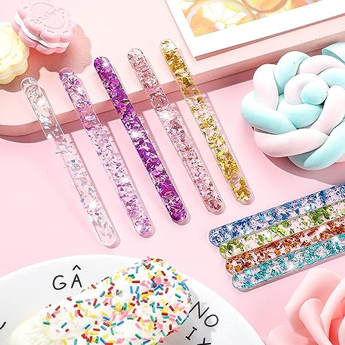 20 Stück Wiederverwendbare Acryl Cakesicle Sticks Eisstange,Eisstiele für DIY EIS Kuchenherstellung Popsicle aus Cakesicle Einfachstes Selbstmacheis-11.5CM Acryl Eis am StielBunt