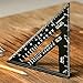 Mr. Pen- Metal Square Ruler, 7 Inch, Aluminum Rafter Square, Carpenters Square Tool, Carpentry Squares,
