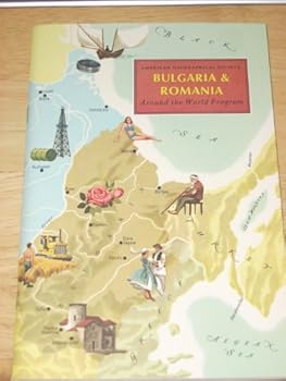 Paperback Bulgaria & Romania American Geographical Society, Around the World Program Book