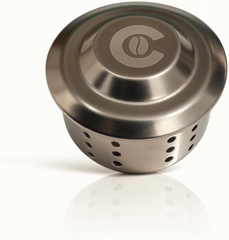 CAFECITO Moka Pot Anti-Splash Valve – Cafecito Approved Edition | Universal Replacement for Stovetop Espresso Makers | 304 Stainless Steel Spray Cap Prevents Coffee Splashing | Moka Pot Accessory