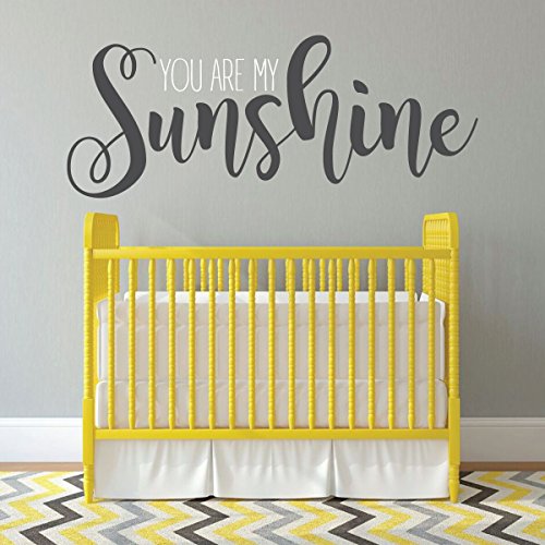 Vinilo Decorativo Nursery Letra 'You Are My Sunshine' miniatura 3