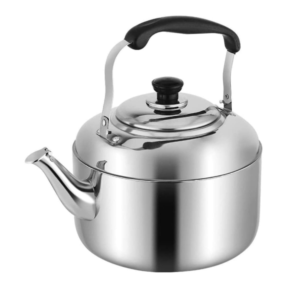Hervidor de agua de acero inoxidable con silbato de 7 litros para té y café