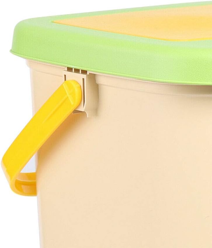 Food Waste Compost Bin, 21L Bokashi Bucket Kitchen Food Waste Bucket Recycle Composter Aerated Compost Bin Portable Indoor Storage Composting Collector Container Trash Pail