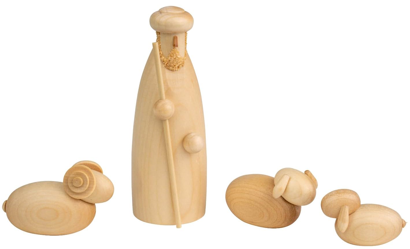 Berger Debout Seiffener Volkskunst idée cadeau collectionneur art du bois Schalling