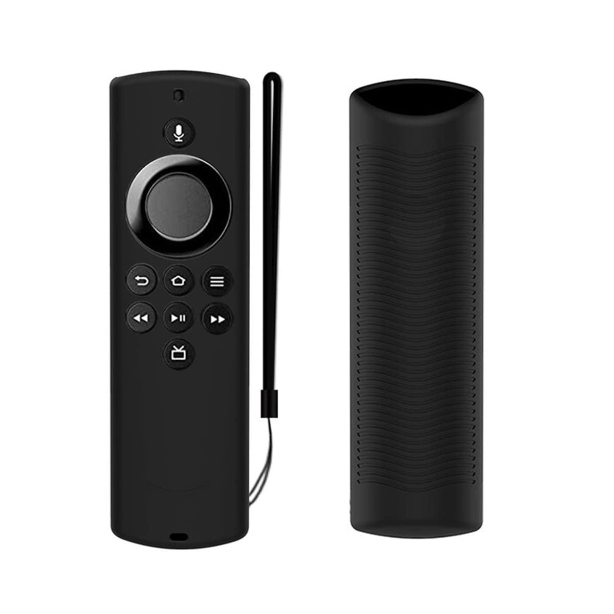 ETUZI Silicone Protective Remote Cover Compatible for Fire TV Stick Light Alexa Voice Remote Cover - (Remote Not Included) (Black) (B09QXBT8N8) Amazon Price History, Amazon Price Tracker