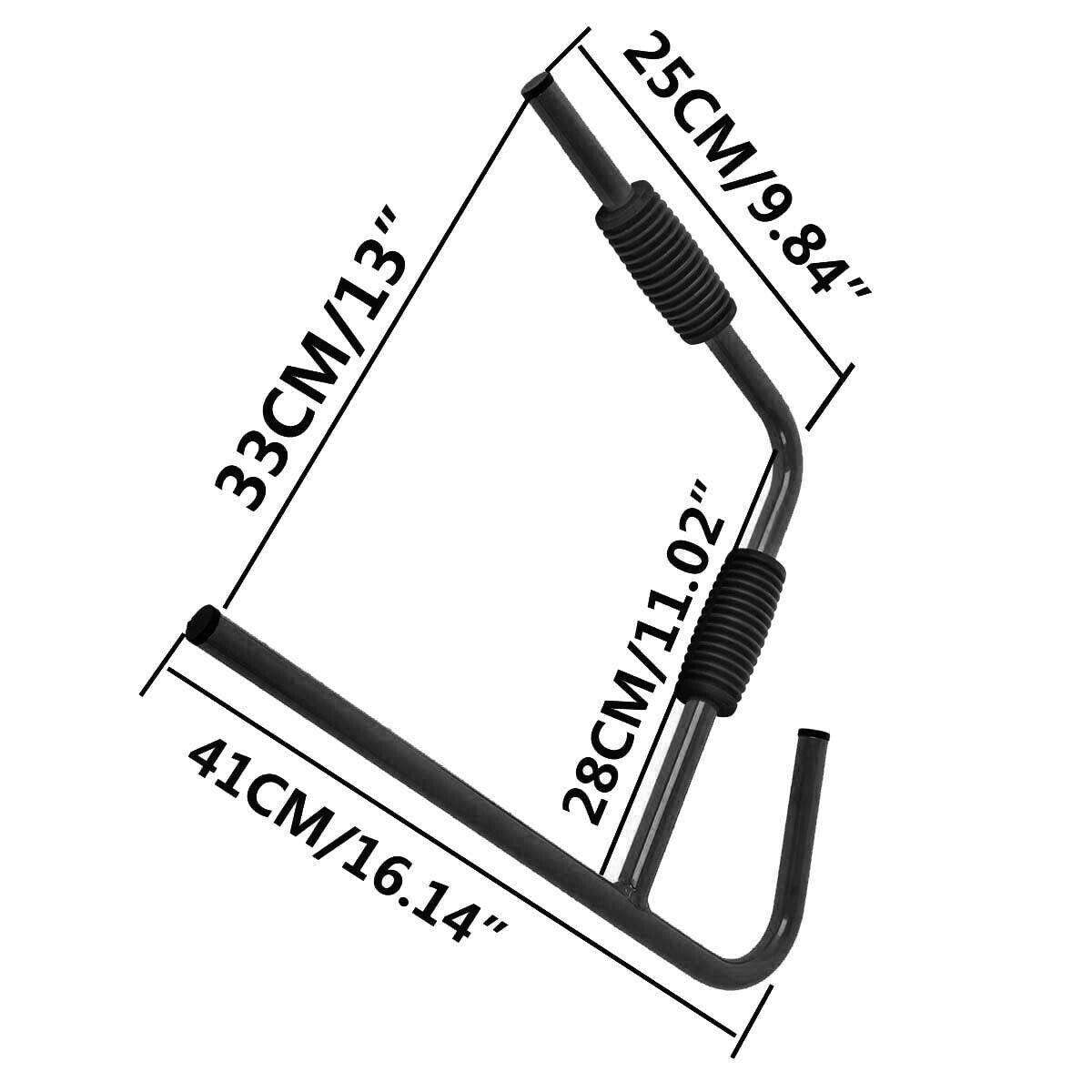 FGHV 3 Pair Black Kayak Rack Wall Mount Storage Surfboard Canoe System Folding Hanger FGHV Kayak Storage Rack Kayak Stand Kayak Holder Kayak Garage Storage Kayak Racks for Storage Kayak wa