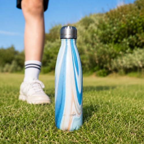 Image of CHILLOUT LIFE 17oz Insulated Stainless Steel Water Bottle, Leak Proof
