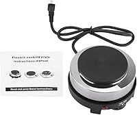 Vista 1 de Maxmartt Mini Electric Heater Stove, 500W Round Hot Plate Portable Countertop Burner For Ceramic Glass Kettle Single Plate Cooktop, Easy to