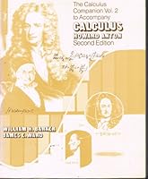 Calculus with Analytic Geometry: Companion Volume 2 0471886149 Book Cover
