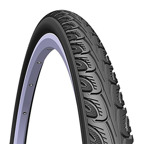 Rubena / Mitas Unisex Gancho x x Touring Trekking neumático x1, Negro, 27u00a0x 11/4