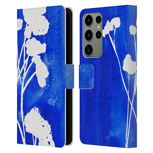 Étui fleurs pour Samsung S23 Ultra 5G housse portefeuille aquarelle Mai Autumn