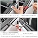 Universal Car Window Seal Strip with Adhesive Backing,V-Shape Soudproof Prevent Automotive Weather Stripping with Trim Removal Tool,Essential Rubber Weather Stripping for Car Windows Sealing