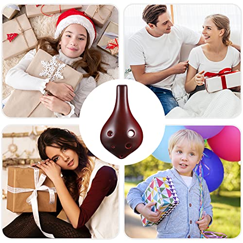 ARTIBETTER Conjunto 1 6 Buraco Ocarina para Crianças Iniciantes Inclui Colhedor E Saco de Plástico A