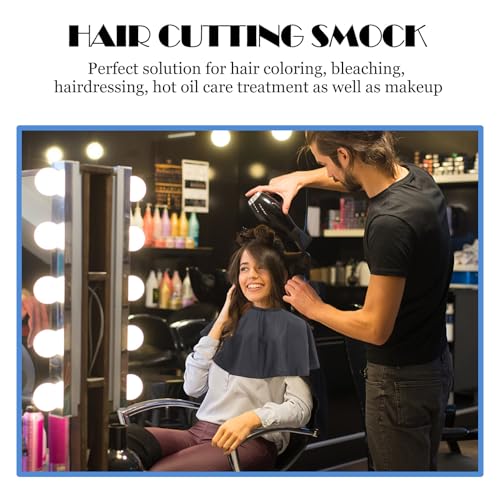 Capa profesional impermeable para cortar cabello corto miniatura 7