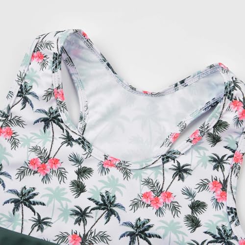 Image of JerrisApparel Little Girls' Summer Two Piece Boyshort Tankini Kids Swimsuit
