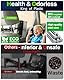 Zommuei Tablet Halterung Auto, Tablethalterungen Auto - Ausziehbare KFZ Kopfstützenhalterung Tablet Halter Kopfstütze für iPad iPhone/Samsung Tab/Kindle Fire HD/Nintendo Switch usw. 4,4-14 Zoll Geräte