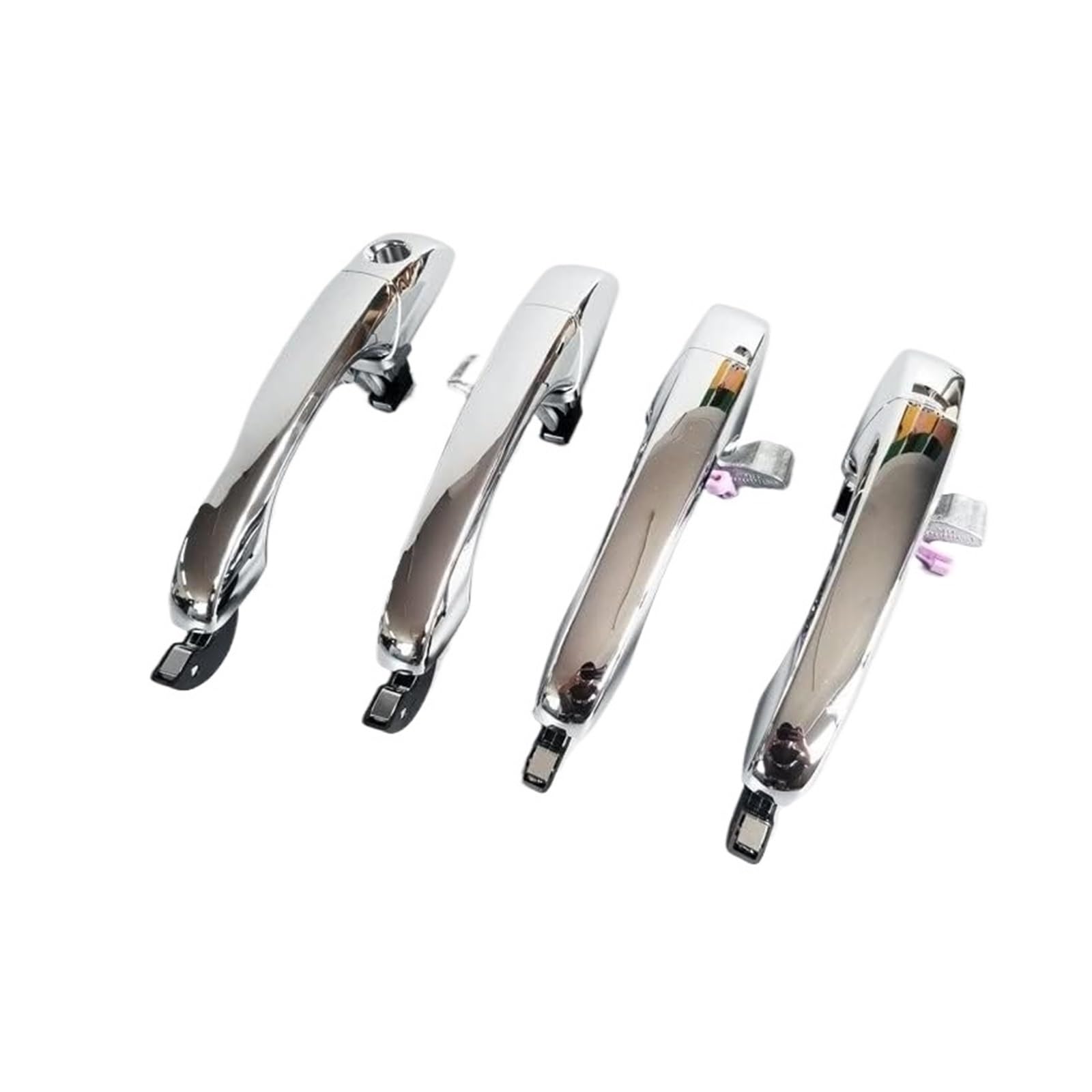 Qwqthgs 1Lot(4 Doors) Car Exterior Door Handle Cap For Chrysler 300C Front Door Rear Outer Handle Chrome 2005-2010 For Dodge For Magnum 2005-2008 Charge Use(1Lot(4 Doors))
