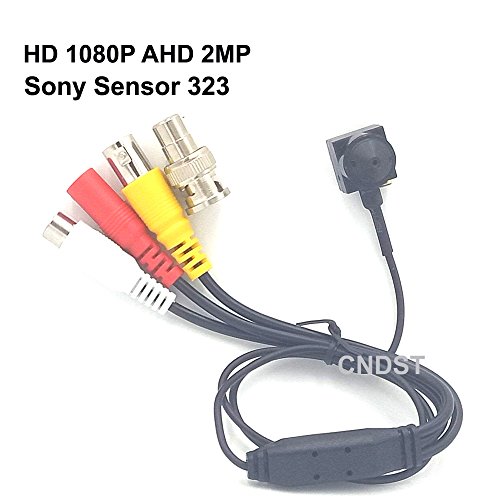 CNDST CCTV 1080P HD AHD Mini Spy Pinhole Security Camera for CCTV AHD