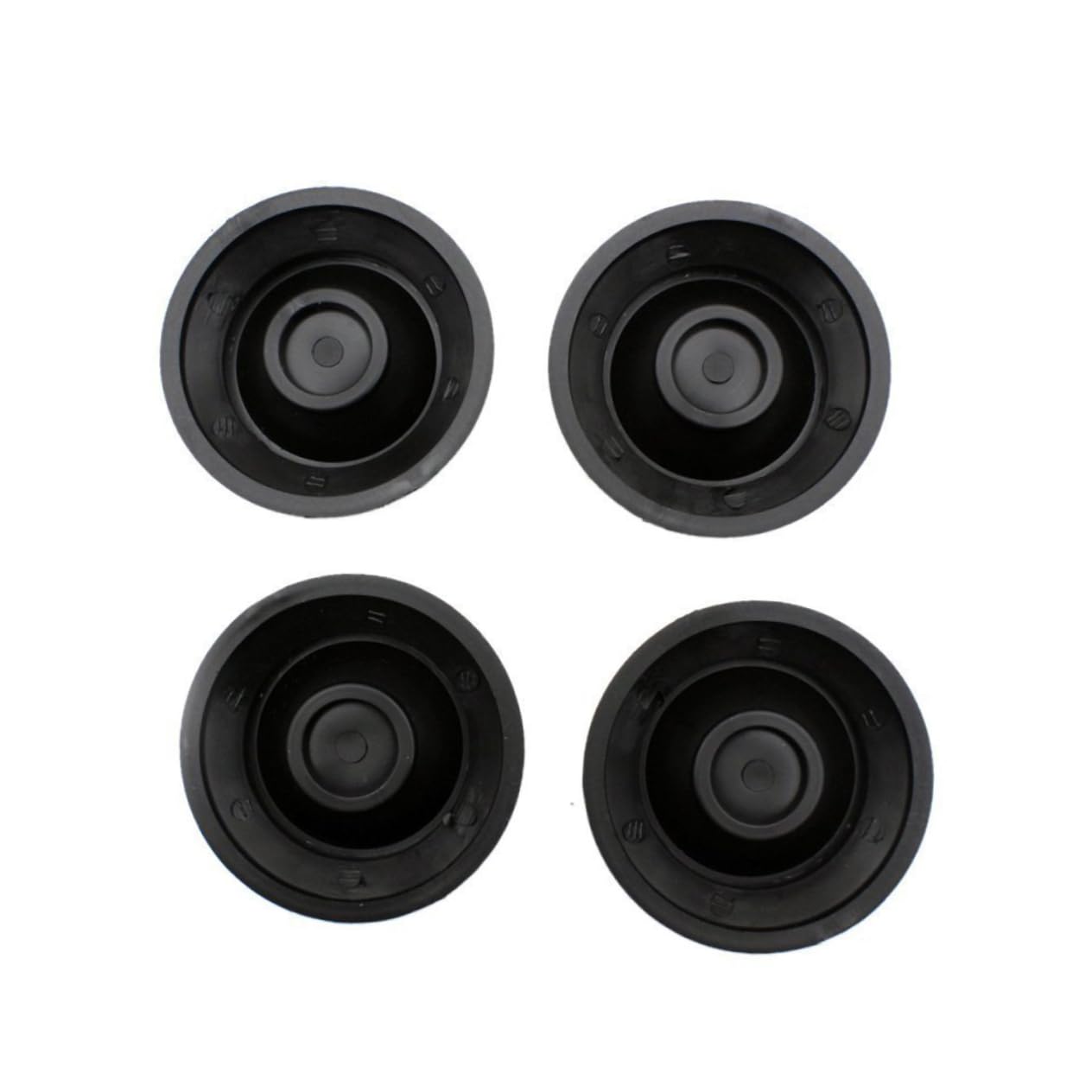 Hemoton Non-slip Piano Leg Floor Protectors 8pcs Abs Piano Mats Quiet Safe for Upright