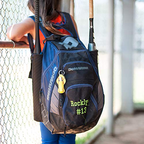 Softball Team Gift for Girls Bulk Teens Player Mom Coaches Keychain - Set of 6 or 12 (Pack of 6)2