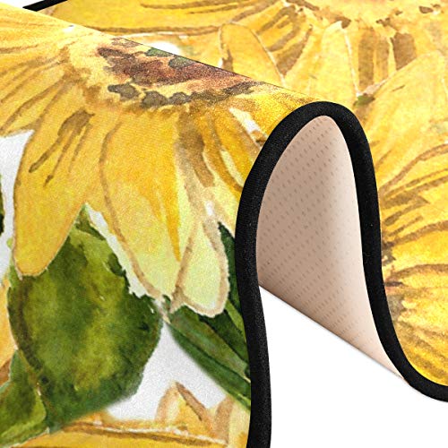 Tapete para Cocina con Girasoles Antideslizante 72x24 in miniatura 7