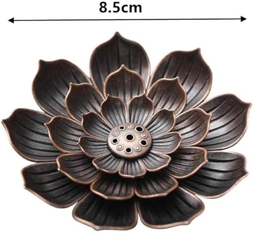 Miniatura 2 de 1 quemador de incienso de aleación para artículos decorativos en muchos lugares, como sala de estar, dormitorio, sala de meditación