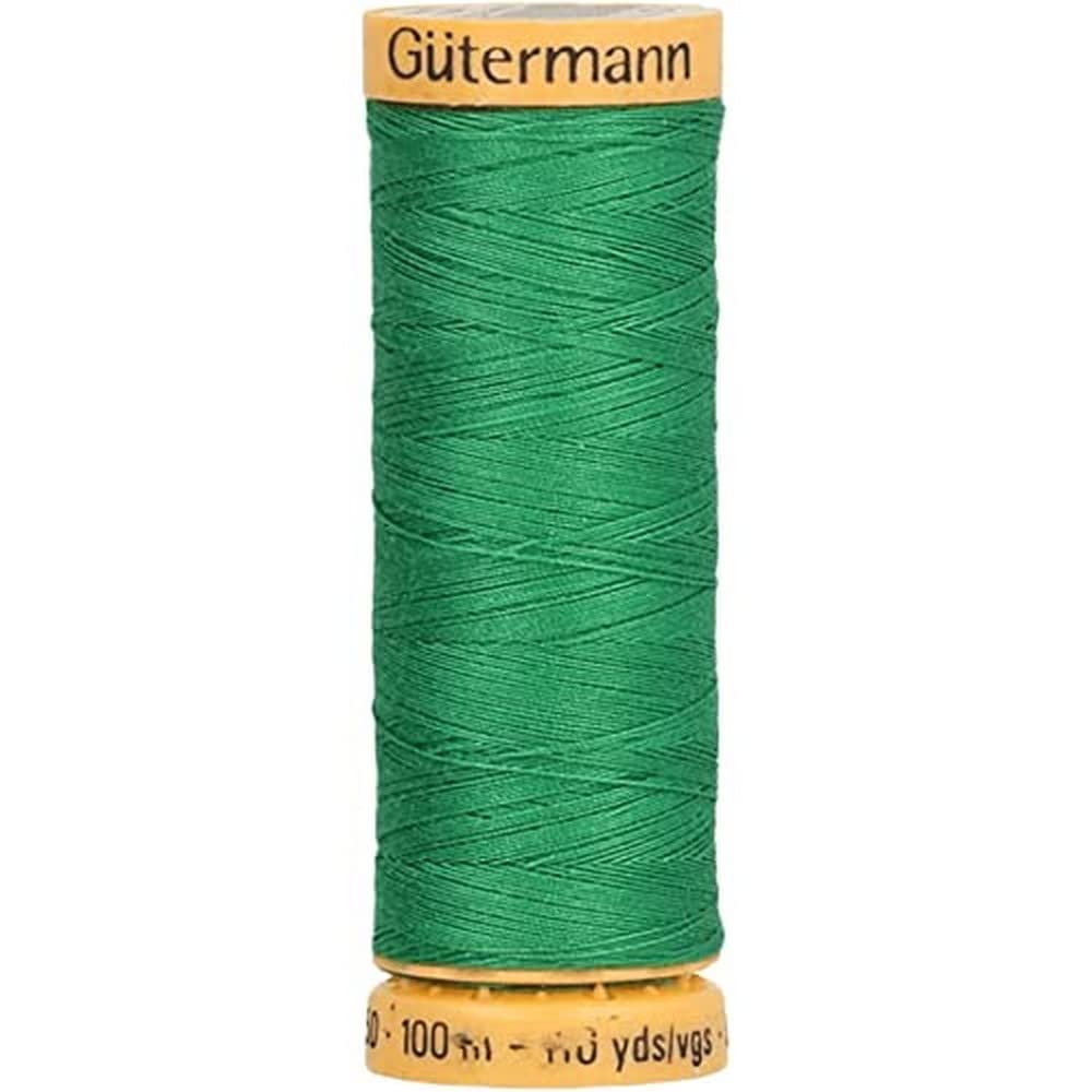 Gütermann GNE50-7780 Sewing Thread, Cotton, 7780 Green, 100 m