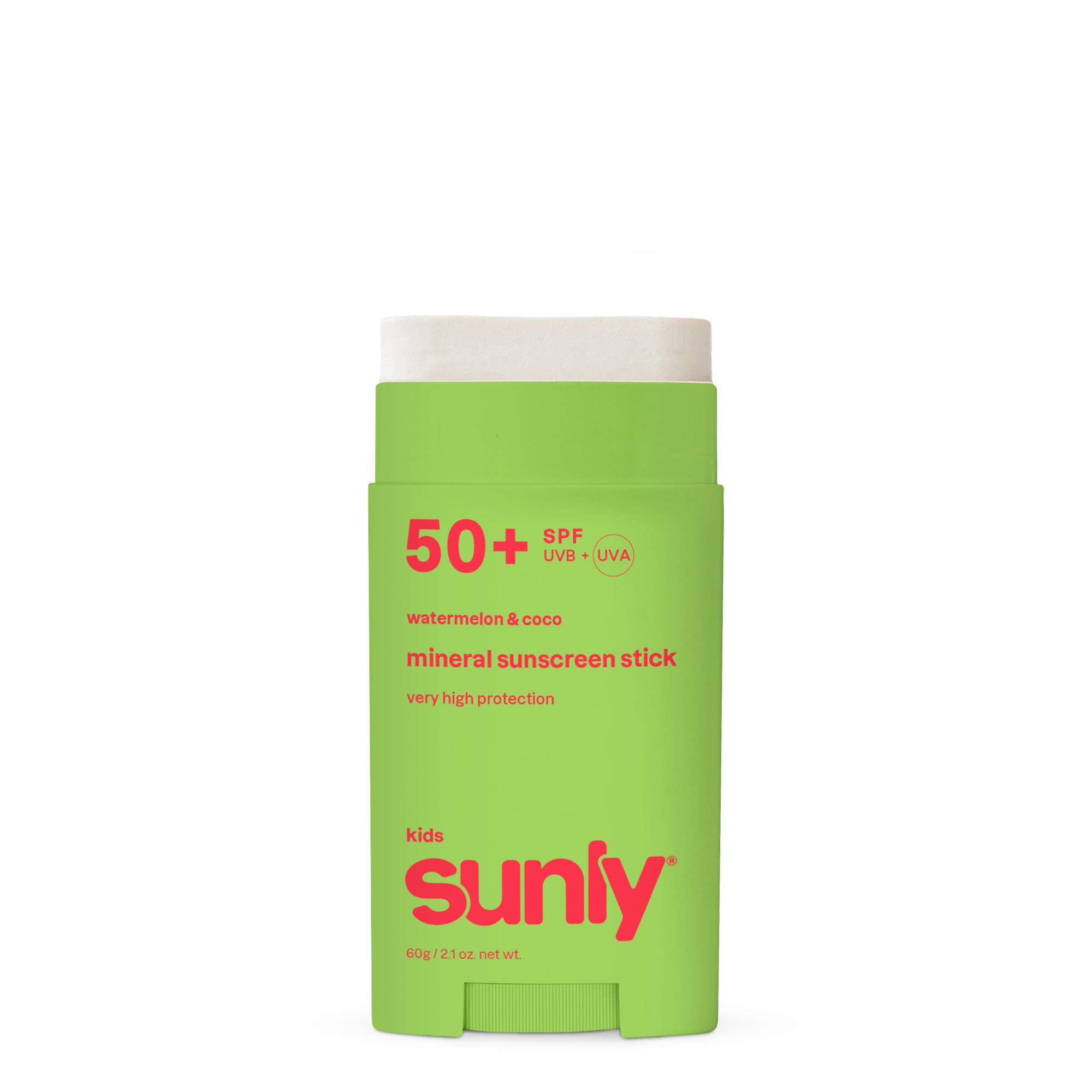ATTITUDE Crème Solaire Minérale pour Enfants SPF 50, Large Spectre à l’Oxyde de Zinc, Vérifié EWG, Non Nano, Léger pour Visage et Corps, Végan, Parfum Coco & Pastèque, 60 g