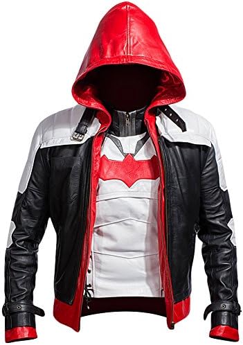 Arkham Knight Red Hooded Bat Style Vest and Jacket 2 in 1 ►Premium Quality◄