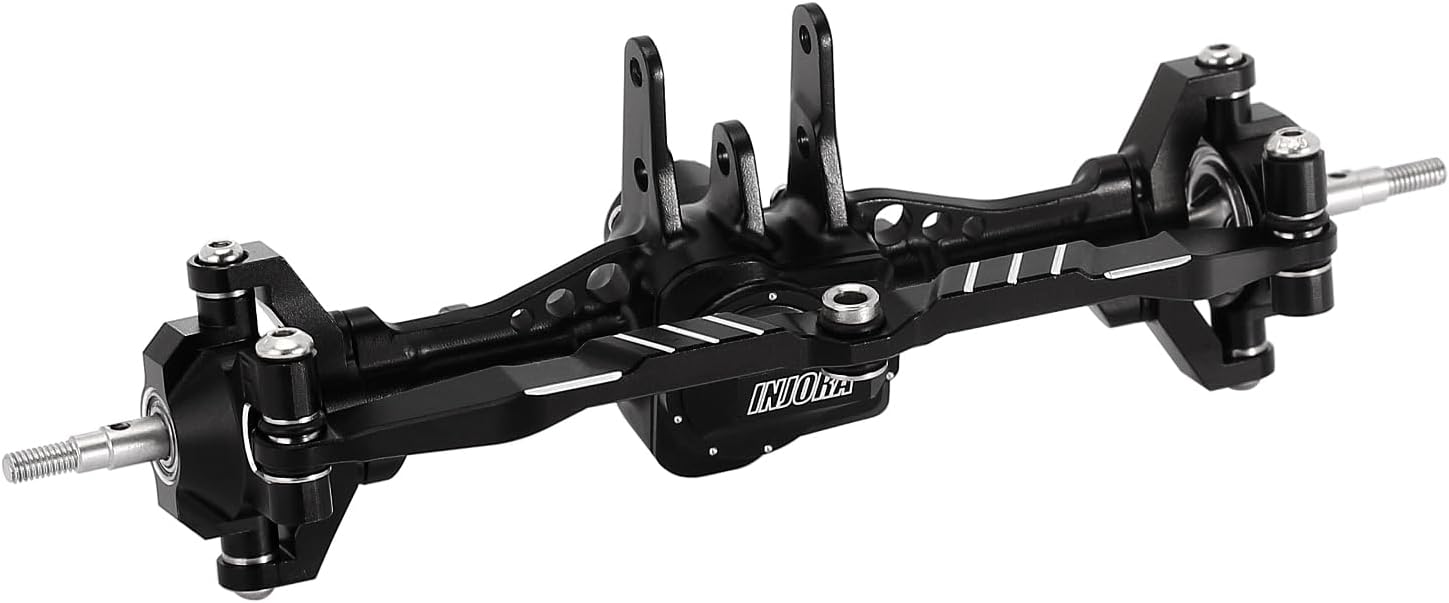 Goiena view of the INJORA Extended 4mm CNC Aluminum Front Axle