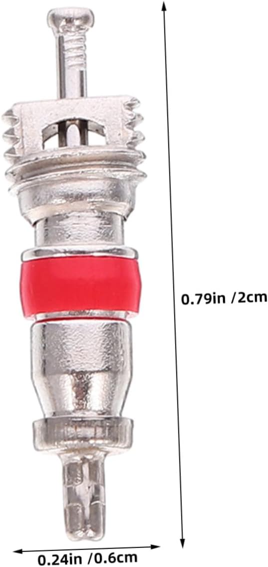 300pcs Universal Zinc Alloy Tire Valve Stem Core Kit for Cars and Bicycles with Longlife Cycle, Motorcycle Tire Valve Repair Tool Set