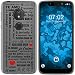 Produktbild PhoneNatic Case kompatibel mit Motorola Moto G7 Play Silikon-Hülle in Love Wörter M4